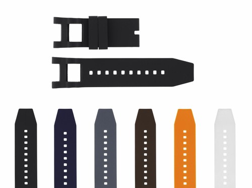 Silicone rubber watch band - rubber,